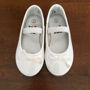 Mary Jane White patent leather